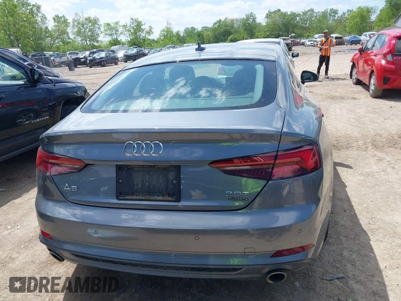 2018 Audi A5 Sportback Premium Plus с VIN WAUENCF57JA056523, выставлен на аукционе IAAI как лот 42260381 с пробегом 74 740 миль миль и . История ставок и продаж доступна на DreamBid. Изображение 16.