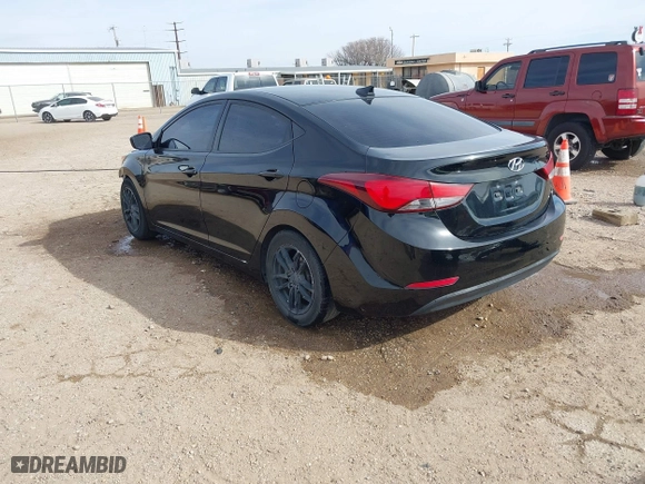 2016 Hyundai Elantra Value Edition with VIN KMHDH4AE3GU642397, listed as a IAAI auction lot 41588990 with 114,248 mi miles. Bid and sale history available at carsss.com. Image 3.
