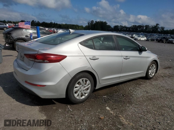 2017 Hyundai Elantra SE z VIN 5NPD74LF2HH162957, wystawiony jako Copart lot #59964165 z przebiegiem 117 667 mil mil oraz Szkoda całkowita • Salvage title. Historia ofert i sprzedaży dostępna na DreamBid. Obrazek 3.