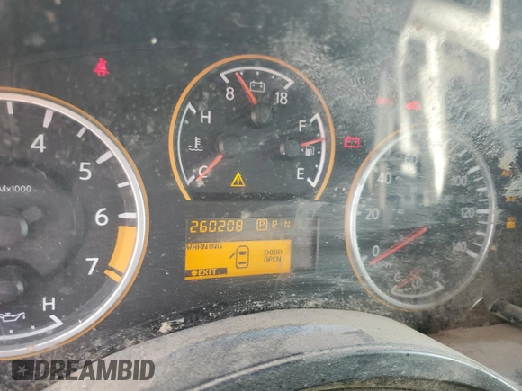 2010 Nissan Titan SE with VIN 1N6BA0EDXAN318890, listed as a Copart auction lot 43797075 with 260,208 mi miles and Salvage Title. Bid and sale history available at DreamBid. Image 9.