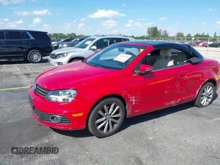 2013 Volkswagen Eos Komfort with VIN WVWBW8AH9DV008763, listed as a IAAI auction lot 41893700 with 53,766 mi miles and . Bid and sale history available at DreamBid. Image 18.