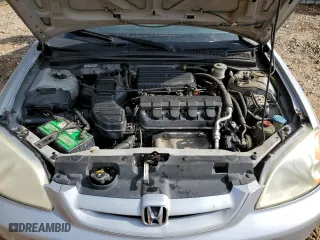 2001 Honda Civic EX with VIN 1HGEM22931L074533, listed as a Copart auction lot 43559835 with 265,590 mi miles and Salvage Title. Bid and sale history available at carsss.com. Image 12.