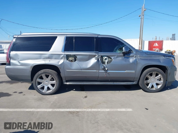 2020 Cadillac Escalade ESV Luxury with VIN 1GYS3HKJ3LR224930, listed as a IAAI auction lot 41654319 with 116,078 mi miles and . Bid and sale history available at DreamBid. Image 6.