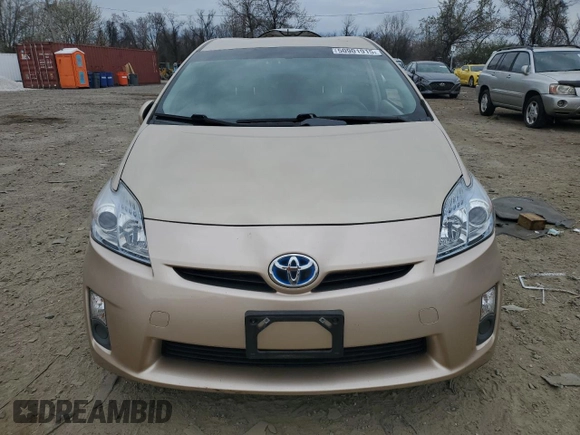2010 Toyota Prius II with VIN JTDKN3DU7A1240697, listed as a Copart auction lot 50901915 with 125,344 mi miles and Salvage Title. Bid and sale history available at carsss.com. Image 5.