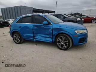 2016 Audi Q3 Premium Plus with VIN WA1BFCFS4GR007762, listed as a Copart auction lot 88314735 with 58,199 mi miles and Salvage title. Bid and sale history available at DreamBid. Image 12.