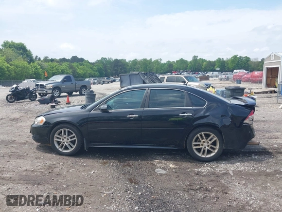 2014 Chevrolet Impala LTZ with VIN 2G1WC5E39E1103505, listed as a IAAI auction lot 42107207 with 216,544 mi miles and . Bid and sale history available at DreamBid. Image 14.