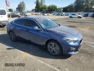 2022 BMW 2 Series 228i with VIN WBA53AK04N7L19686, listed as a Copart auction lot 73060704 with 21,303 mi miles and Salvage Title. Bid and sale history available at carsss.com. Image 4.