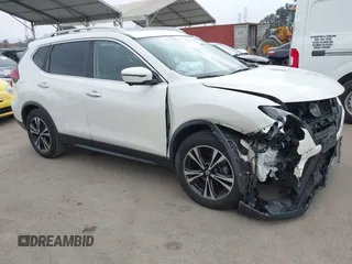 2019 Nissan Rogue SV with VIN JN8AT2MT3KW257086, listed as a IAAI auction lot 42563699 with 45,955 mi miles and . Bid and sale history available at DreamBid. Image 1.