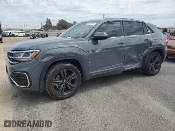 2021 Volkswagen Atlas SE z VIN 1V2PE2CA3MC200082, wystawiony jako Copart lot #59968185 z przebiegiem 72 618 mil mil oraz Szkoda całkowita • Salvage title. Historia ofert i sprzedaży dostępna na DreamBid. Obrazek 1.