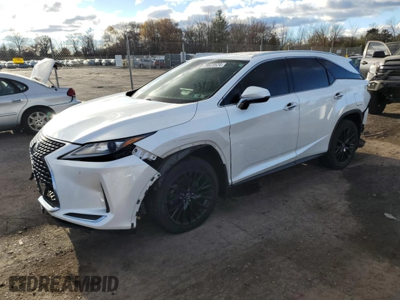2021 Lexus RX with VIN JTJHZKFA4M2029125, listed as a Copart auction lot 78623524 with 83,535 mi miles and Salvage Title. Bid and sale history available at carsss.com. Image 1.