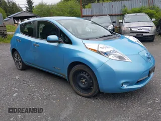 2015 Nissan LEAF SL z VIN 1N4AZ0CP3FC313933, wystawiony jako IAAI lot #42393897 z przebiegiem 53 990 mil mil oraz . Historia ofert i sprzedaży dostępna na DreamBid. Obrazek 1.