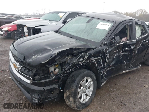 2016 Chevrolet Colorado 4WD LT with VIN 1GCGTCE36G1243584, listed as a IAAI auction lot 40890390 with 1 mi miles. Bid and sale history available at carsss.com. Image 16.