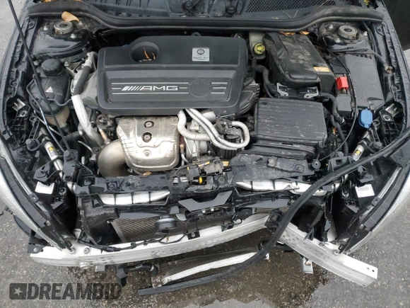 2016 Mercedes-Benz CLA 45 AMG with VIN WDDSJ5CB4GN347432, listed as a Copart auction lot 42567015 with 96,945 mi miles and Salvage Title. Bid and sale history available at DreamBid. Image 13.