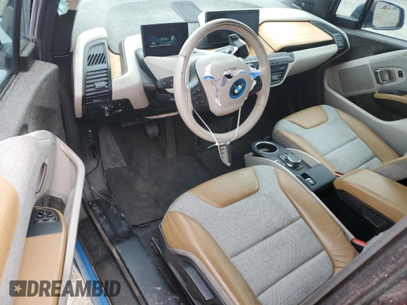 2017 BMW i3 z VIN WBY1Z8C38HV892042, wystawiony jako Copart lot #52039315 z przebiegiem 73 573 mil mil oraz Szkody całkowita. Historia ofert i sprzedaży dostępna na DreamBid. Obrazek 8.