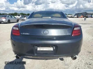 2008 Lexus SC with VIN JTHFN45Y089018716, listed as a Copart auction lot 72526044 with 66,458 mi miles and Salvage Title. Bid and sale history available at carsss.com. Image 6.