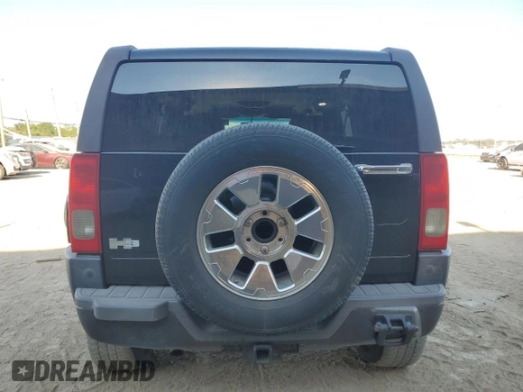 2007 Hummer H3 SUV with VIN 5GTDN13E778104702, listed as a Copart auction lot 72533514 with 250,312 mi miles and Salvage Title. Bid and sale history available at carsss.com. Image 6.
