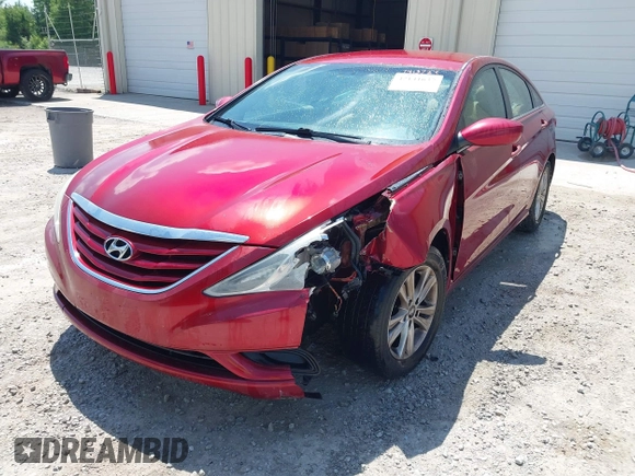 2013 Hyundai Sonata GLS with VIN 5NPEB4AC2DH741372, listed as a IAAI auction lot 42141637 with 213,493 mi miles and . Bid and sale history available at carsss.com. Image 6.