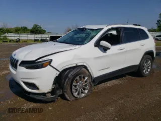 2020 Jeep Cherokee Latitude Plus with VIN 1C4PJMLB2LD638876, listed as a Copart auction lot 61852975 with 103,208 mi miles and Salvage title. Bid and sale history available at DreamBid. Image 1.