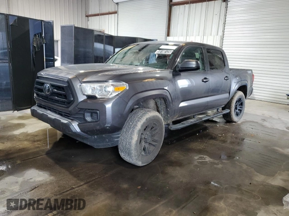 2021 Toyota Tacoma SR with VIN 3TYAX5GN4MT030480, listed as a Copart auction lot 58180125 with 62,279 mi miles and Clean title. Bid and sale history available at DreamBid. Image 1.