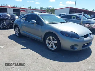 2007 Mitsubishi Eclipse GS with VIN 4A3AK24F67E011328, listed as a IAAI auction lot 39336541 with 195,179 mi miles. Bid and sale history available at carsss.com. Image 1.