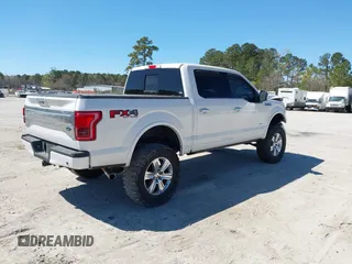 2017 Ford F-150 XL with VIN 1FTEW1EG2HFC42507, listed as a IAAI auction lot 41880756 with 145,889 mi miles. Bid and sale history available at carsss.com. Image 4.