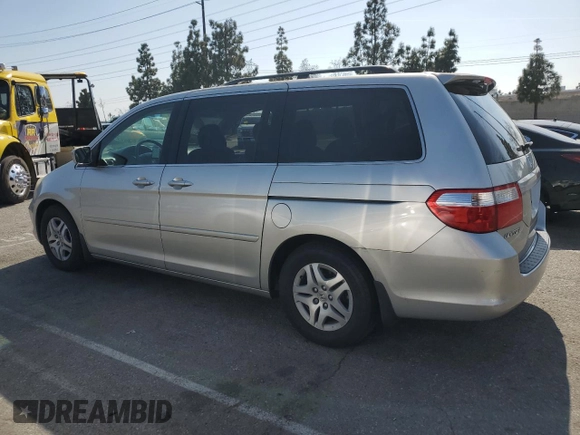 2007 Honda Odyssey EX-L with VIN 5FNRL38727B107578, listed as a Copart auction lot 54243105 with 181,524 mi miles and Salvage Title. Bid and sale history available at carsss.com. Image 2.