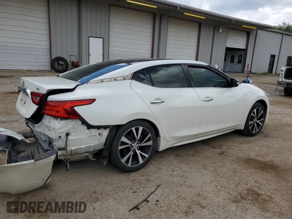 2016 Nissan Maxima SL with VIN 1N4AA6AP4GC377445, listed as a Copart auction lot 51662135 with 54,450 mi miles and Salvage Title. Bid and sale history available at DreamBid. Image 3.