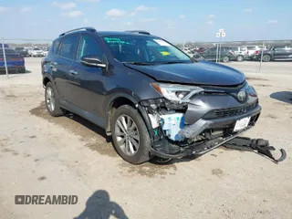 2017 Toyota RAV4 Limited with VIN 2T3YFREV7HW358262, listed as a IAAI auction lot 41521030 with 118,251 mi miles. Bid and sale history available at carsss.com. Image 1.