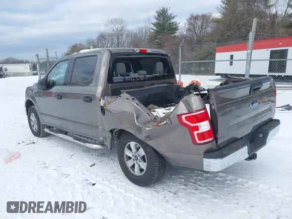 2018 Ford F-150 XL with VIN 1FTEW1EB6JFC63953, listed as a IAAI auction lot 41304091 with 74,636 mi miles. Bid and sale history available at carsss.com. Image 3.