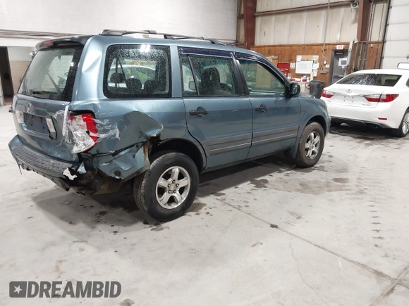 2005 Honda Pilot LX с VIN 2HKYF181X5H543306, выставлен на аукционе IAAI как лот 41764461 с пробегом 187 921 миль миль и . История ставок и продаж доступна на DreamBid. Изображение 4.