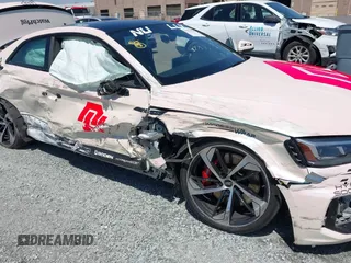 2018 Audi RS 5 z VIN WUAPWAF55JA903152, wystawiony jako IAAI lot #42193996 z przebiegiem 95 730 mil mil oraz . Historia ofert i sprzedaży dostępna na DreamBid. Obrazek 6.