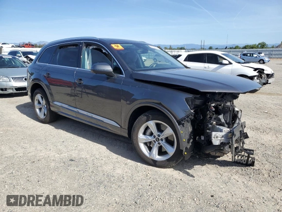 2021 Audi Q7 Premium Plus с VIN WA1LJAF70MD013134, выставлен на аукционе Copart как лот 56792195 с пробегом Не указан миль и Списание • Salvage title. История ставок и продаж доступна на DreamBid. Изображение 4.