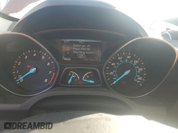 2014 Ford Escape Titanium with VIN 1FMCU9JX5EUB77527, listed as a Copart auction lot 49103665 with 105,438 mi miles and Non Repairable. Bid and sale history available at carsss.com. Image 9.