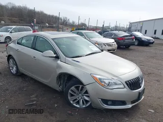 2014 Buick Regal Premium I z VIN 2G4GN5EX2E9251386, wystawiony jako IAAI lot #41824141 z przebiegiem 189 363 mil mil oraz . Historia ofert i sprzedaży dostępna na DreamBid. Obrazek 1.