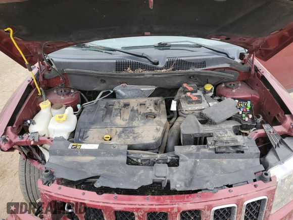 2016 Jeep Compass Sport with VIN 1C4NJCBB5GD548761, listed as a Copart auction lot 76425324 with 101,313 mi miles and Salvage title. Bid and sale history available at DreamBid. Image 13.