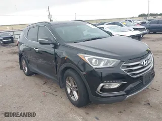 2017 Hyundai Santa Fe Sport 2.4L with VIN 5NMZU3LB6HH008593, listed as a IAAI auction lot 41353179 with 232,785 mi miles. Bid and sale history available at carsss.com. Image 1.