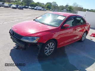 2012 Volkswagen Jetta Sedan SE w/Convenience & Sunroof PZEV with VIN 3VWBP7AJ5CM328386, listed as a IAAI auction lot 41485119 with 167,787 mi miles. Bid and sale history available at carsss.com. Image 2.
