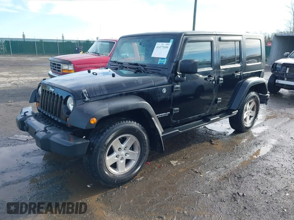2008 Jeep Wrangler Unlimited X with VIN 1J4GA39188L510710, listed as a IAAI auction lot 41477699 with 98,038 mi miles and . Bid and sale history available at DreamBid. Image 17.