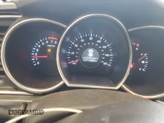 2014 Kia Optima LX with VIN KNAGM4A77E5471110, listed as a Copart auction lot 53179855 with 195,885 mi miles and Salvage Title. Bid and sale history available at carsss.com. Image 9.