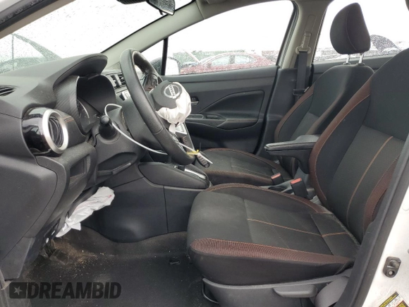 2021 Nissan Versa SR with VIN 3N1CN8FV2ML923513, listed as a Copart auction lot 54271005 with 201,657 mi miles and Salvage title. Bid and sale history available at DreamBid. Image 7.