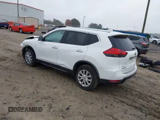 2017 Nissan Rogue SV with VIN KNMAT2MTXHP513920, listed as a IAAI auction lot 40800668 with 105,460 mi miles. Bid and sale history available at carsss.com. Image 3.