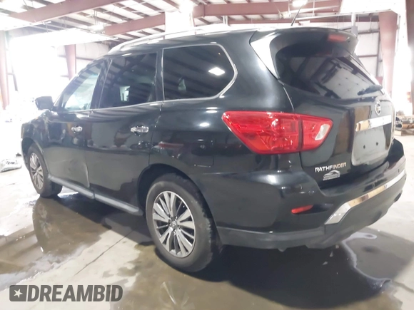 2018 Nissan Pathfinder SV z VIN 5N1DR2MM5JC643620, wystawiony jako IAAI lot #40620038 z przebiegiem 138 131 mil mil oraz . Historia ofert i sprzedaży dostępna na DreamBid. Obrazek 3.
