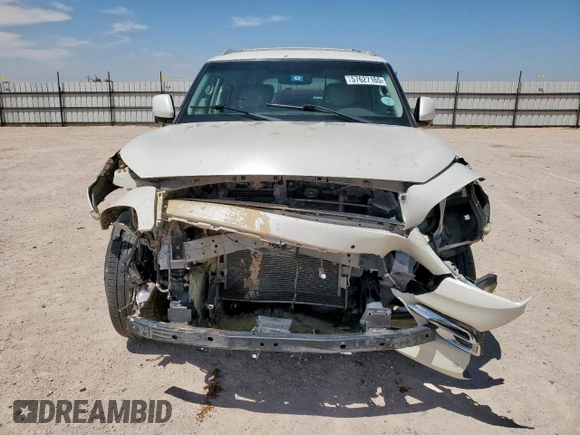2015 Infiniti QX80 with VIN JN8AZ2NE9F9080739, listed as a Copart auction lot 57627165 with 155,836 mi miles and Salvage title. Bid and sale history available at DreamBid. Image 5.