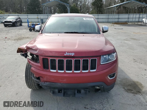 2014 Jeep Grand Cherokee Limited with VIN 1C4RJFBG9EC407418, listed as a Copart auction lot 45313435 with 141,952 mi miles and Salvage Title. Bid and sale history available at carsss.com. Image 5.
