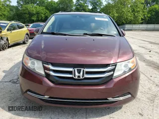 2015 Honda Odyssey EX-L z VIN 5FNRL5H60FB094220, wystawiony jako Copart lot #59840525 z przebiegiem 221 964 mil mil oraz Czysty tytuł • Clean title. Historia ofert i sprzedaży dostępna na DreamBid. Obrazek 5.