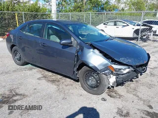 2016 Toyota Corolla L with VIN 5YFBURHE1GP478560, listed as a IAAI auction lot 41672034 with 154,221 mi miles and . Bid and sale history available at DreamBid. Image 1.
