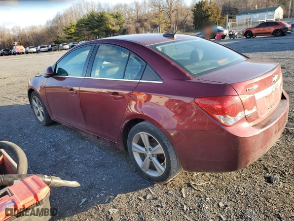 2015 Chevrolet Cruze LT with VIN 1G1PE5SB6F7208341, listed as a Copart auction lot 49907985 with 154,538 mi miles and Salvage Title. Bid and sale history available at carsss.com. Image 2.