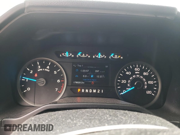 2016 Ford F-150 XLT with VIN 1FTEW1EF6GFD03072, listed as a Copart auction lot 60075705 with 79,020 mi miles and Salvage title. Bid and sale history available at DreamBid. Image 9.