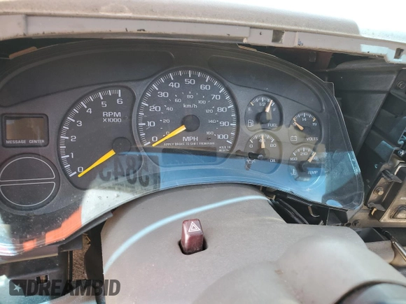 2001 GMC Yukon Denali z VIN 1GKEK63U41J314185, wystawiony jako Copart lot #58430005 z przebiegiem Nie podano mil oraz Szkoda całkowita • Salvage title. Historia ofert i sprzedaży dostępna na DreamBid. Obrazek 9.
