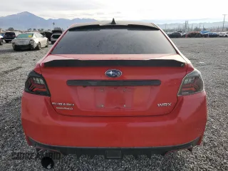 2018 Subaru WRX Premium with VIN JF1VA1C6XJ8823116, listed as a Copart auction lot 43557805 with 99,123 mi miles and Salvage Title. Bid and sale history available at carsss.com. Image 6.